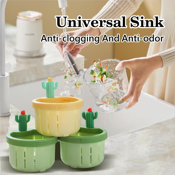 🌵2025 NEW🌵 MCOIKY® Cactus Kitchen Sink Drain Strainer PRO