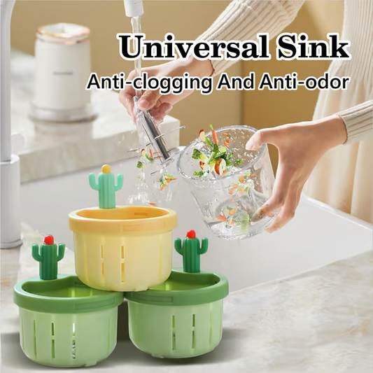 🌵2025 NEW🌵 MCOIKY® Cactus Kitchen Sink Drain Strainer PRO