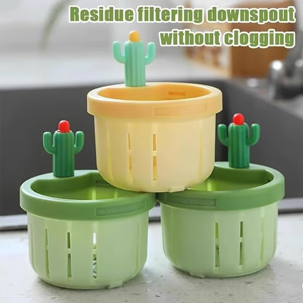 🌵2025 NEW🌵 MCOIKY® Cactus Kitchen Sink Drain Strainer PRO