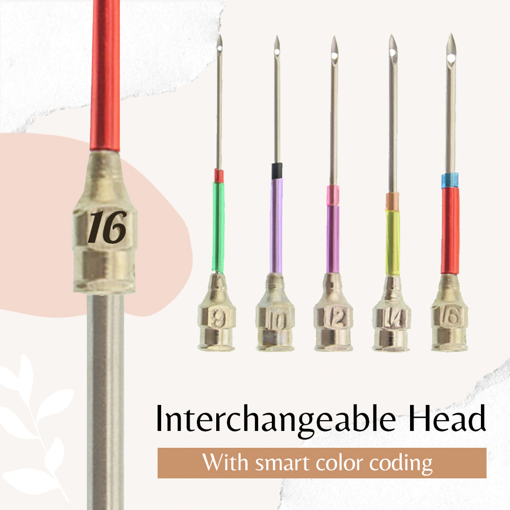 Dobshow® Embroidery Stitching Punch Needles Set