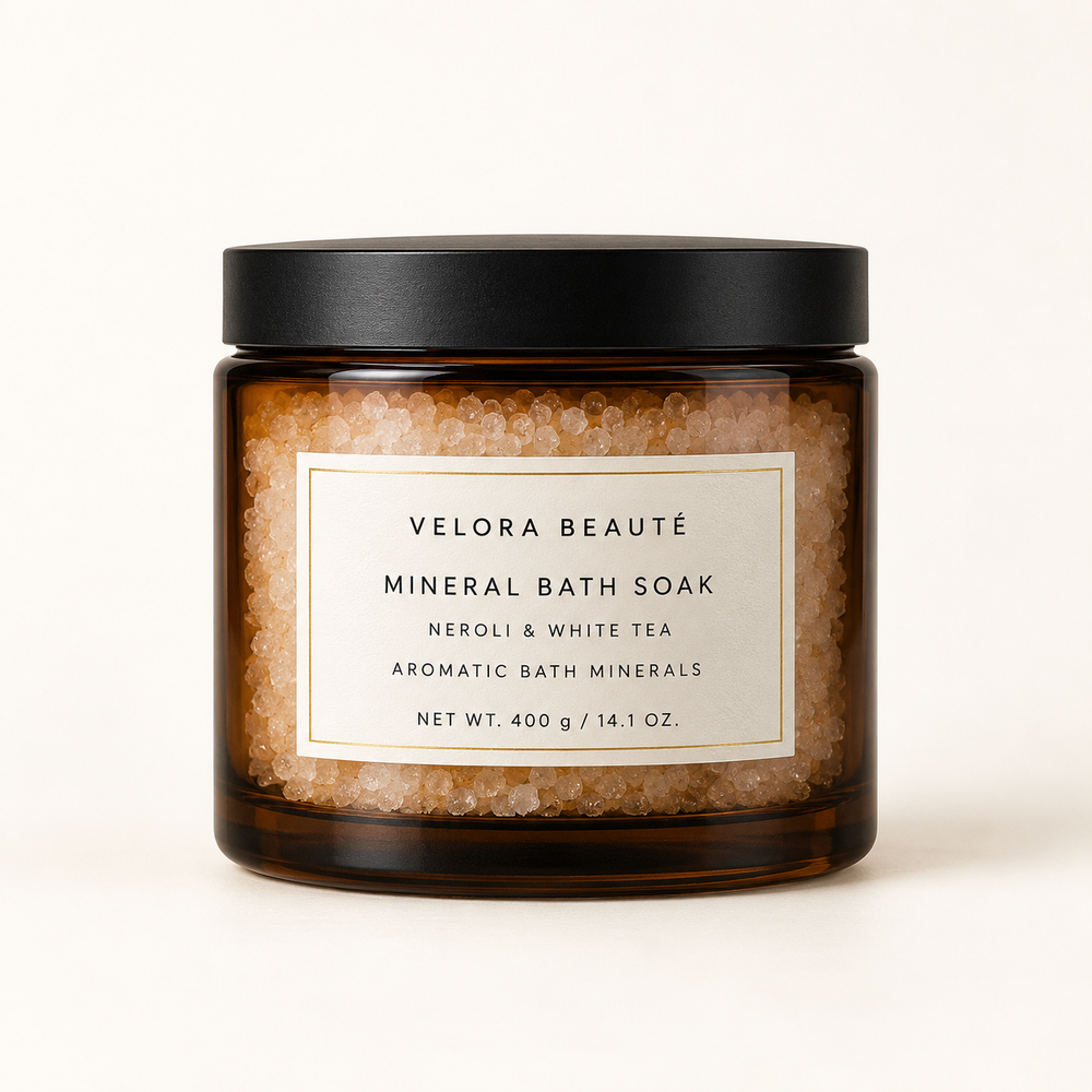 Mineral Bath Soak by VELORA BEAUTÉ, front-facing product main image