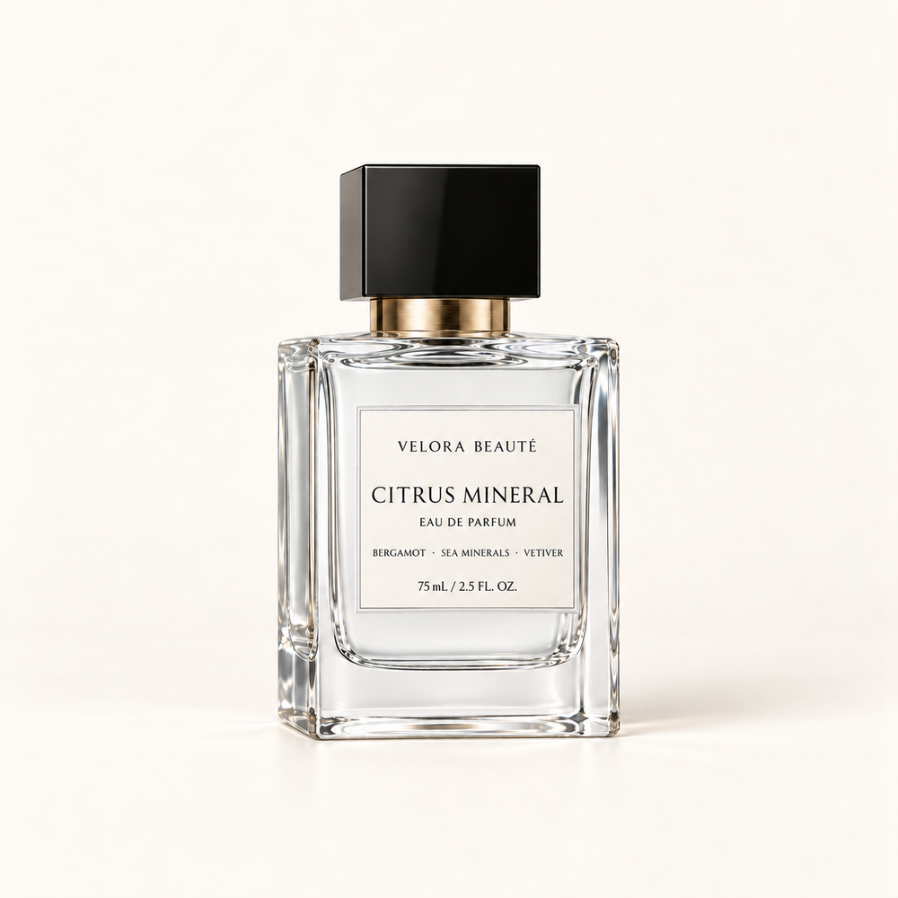 Citrus Mineral Eau de Parfum by VELORA BEAUTÉ, front-facing product main image