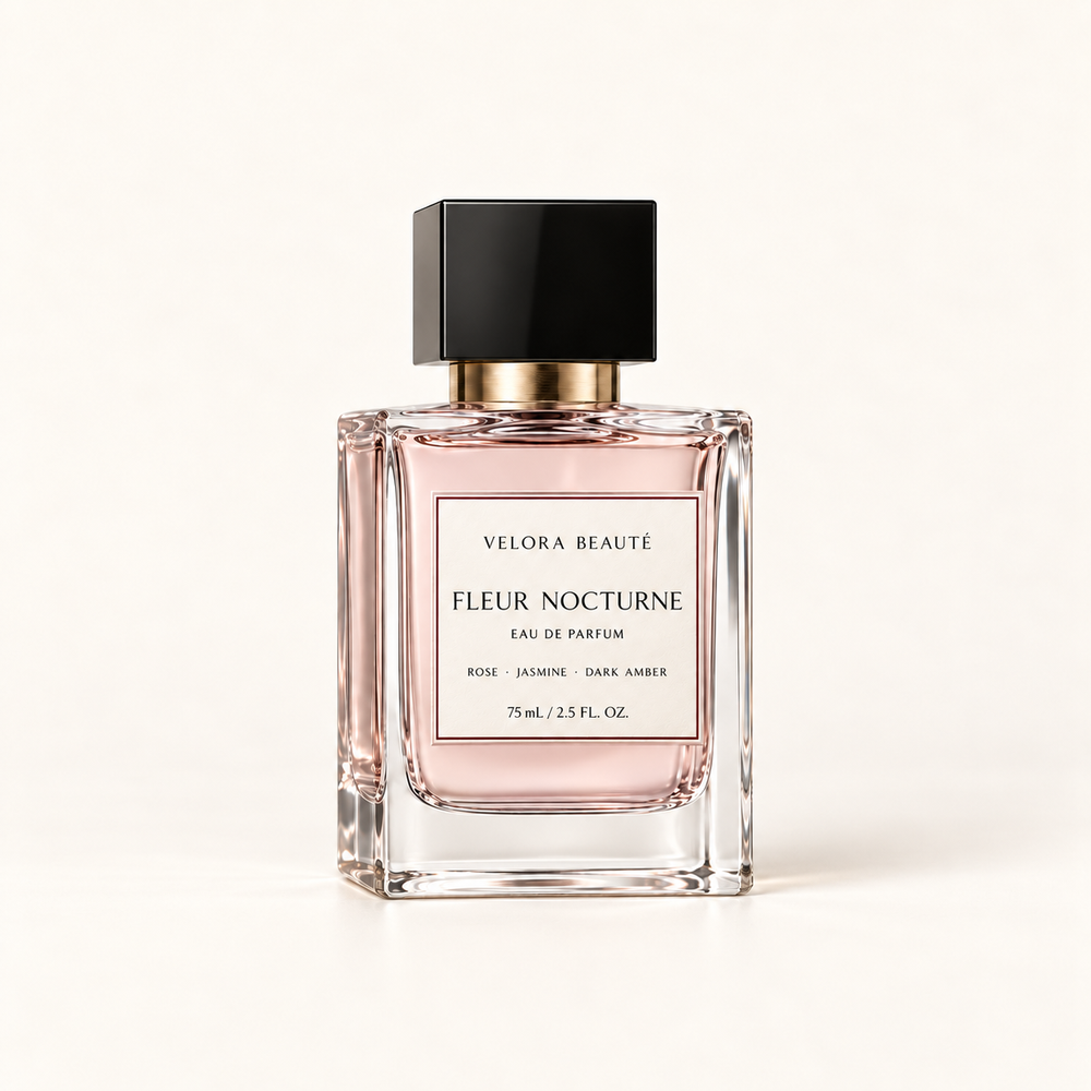 Fleur Nocturne Eau de Parfum by VELORA BEAUTÉ, front-facing product main image