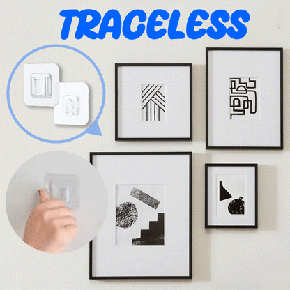 MCOIKY® Double-Sided Self Adhesive Hooks , 1 pack@ 10pcs